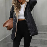 Anna™ | Elegante lichtgewicht thermojas met rits en capuchon